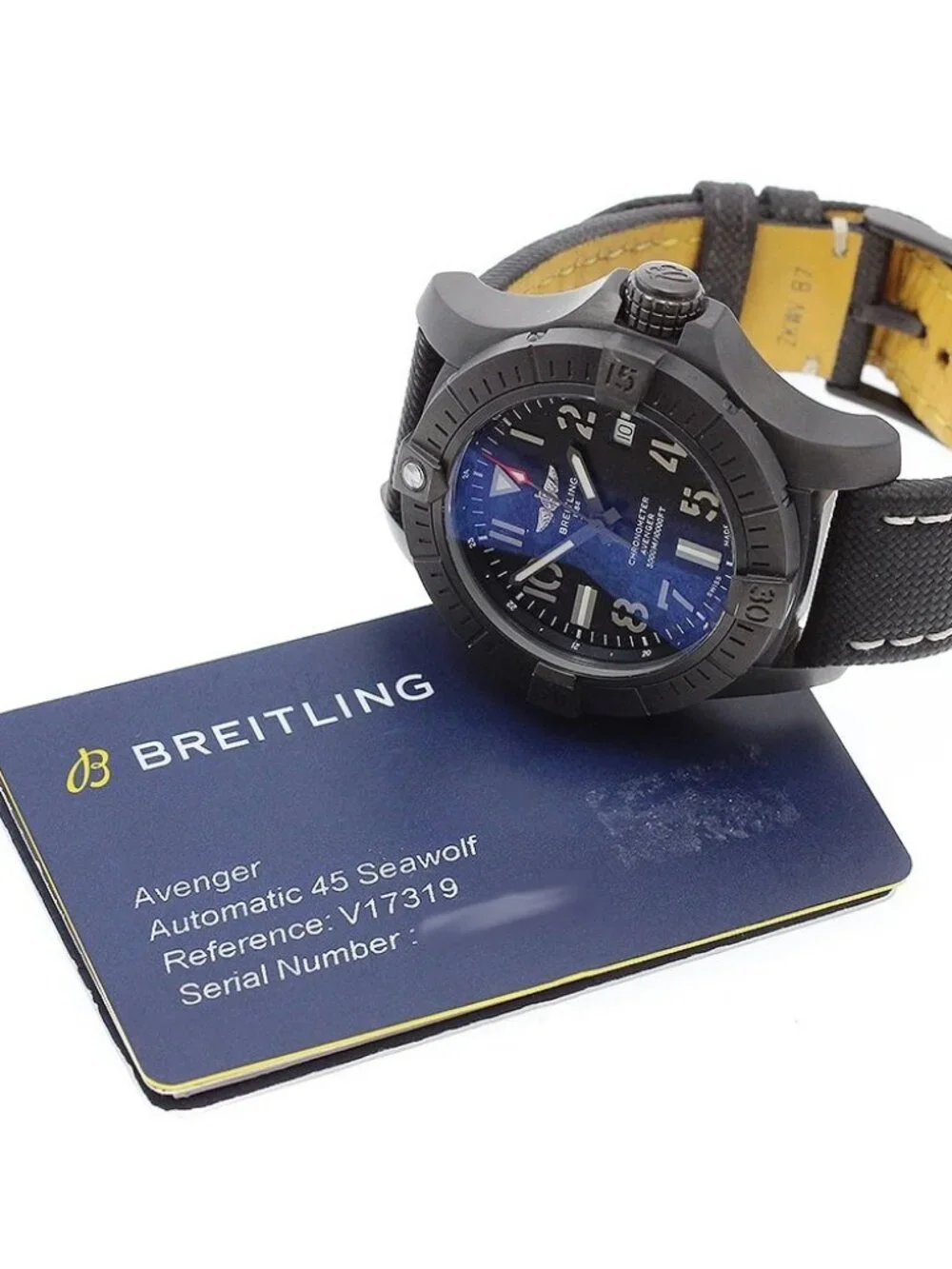 BREITLING Avenger Automatic 45 Seawolf V17319 Date Automatic Men's Watch_973340